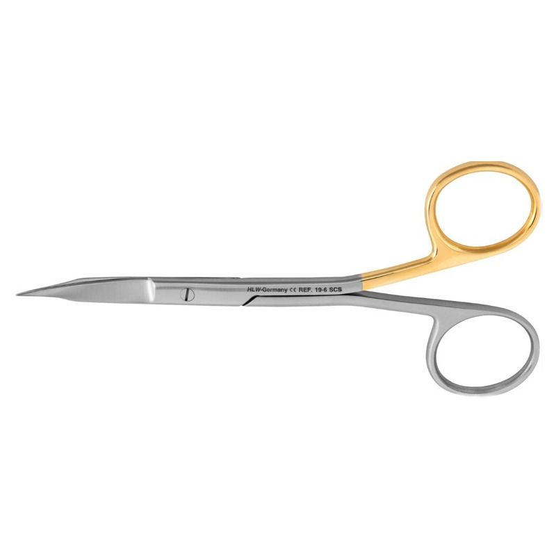 HLW Dental Goldmann-Fox TC surgical scissors 19-6SCS