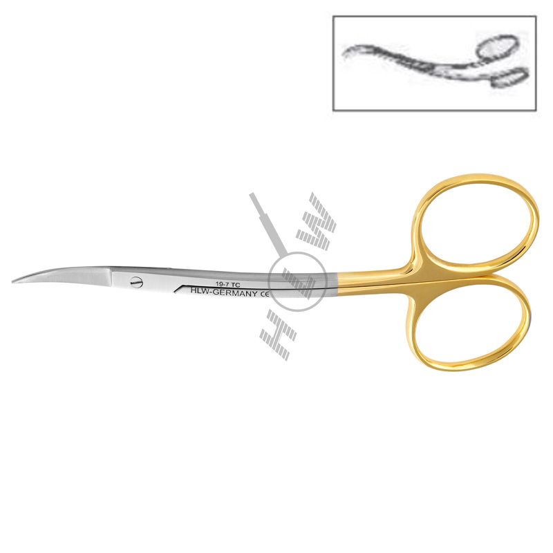 HLW 19-7TC La Grande Schere TC surgical scissors 11.5 cm