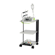 Mobile dental trolley with 3 shelves