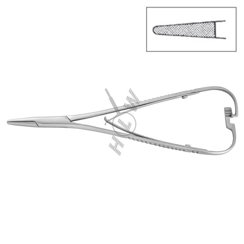 HLW Dental Mathieu needle holder 20-14, 17 cm