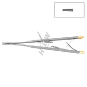 HLW Dental 20-30 Castroviejo-Gomel TC straight needle holder, 16 cm