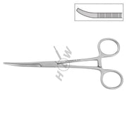 HLW Dental curved Kocher mosquito forceps 20-34, 15 cm