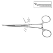HLW Dental curved Rankin-Crile mosquito forceps 20-4, 16 cm