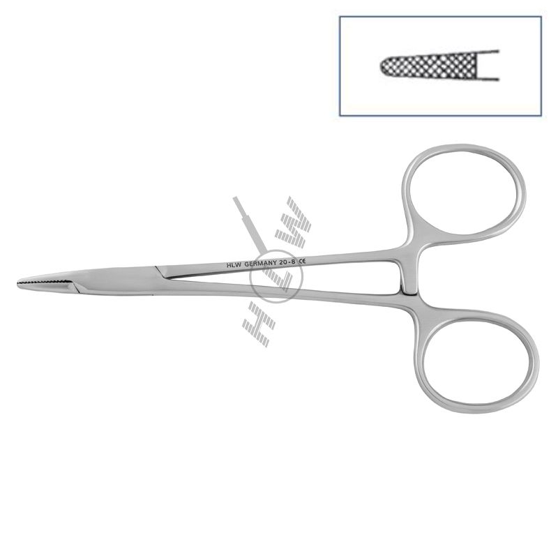 HLW Derf needle holder 20-8, 12.5 cm