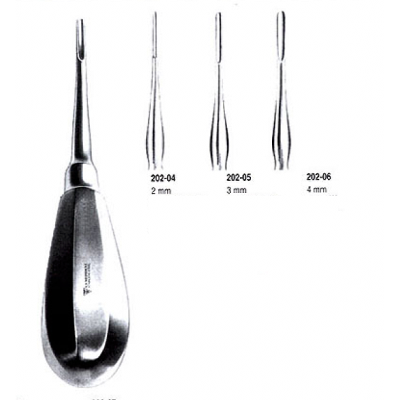 SSMEDIDENT straight dental elevator