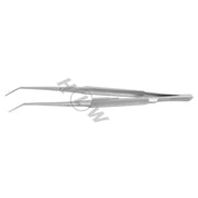 HLW Gomel curved anatomical micro tweezer 22-33, 18 cm