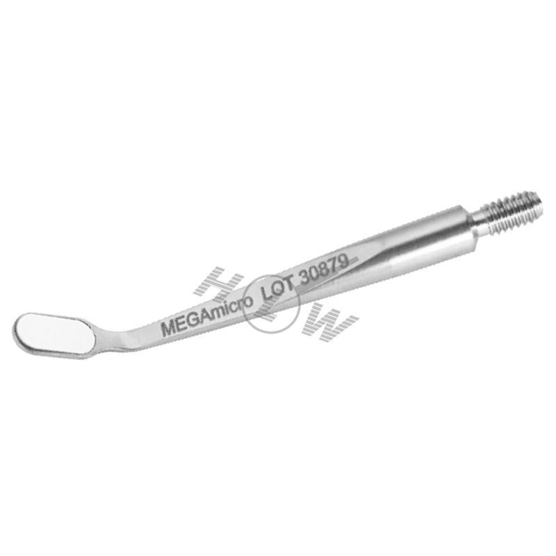 HLW MEGAmicro 23-32 rhodium microsurgical mirror 3 x 6 mm