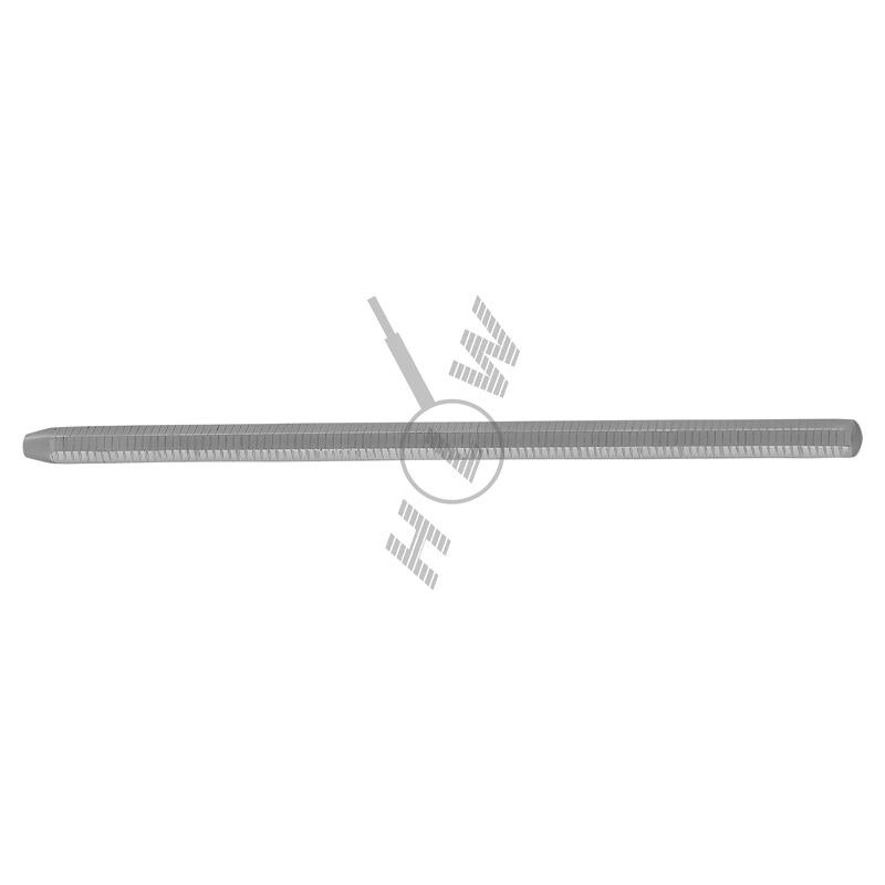 HLW solid octagonal mirror handle 23-9, 12 cm