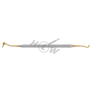 HLW Dental 24-11 gold-plated composite plugger