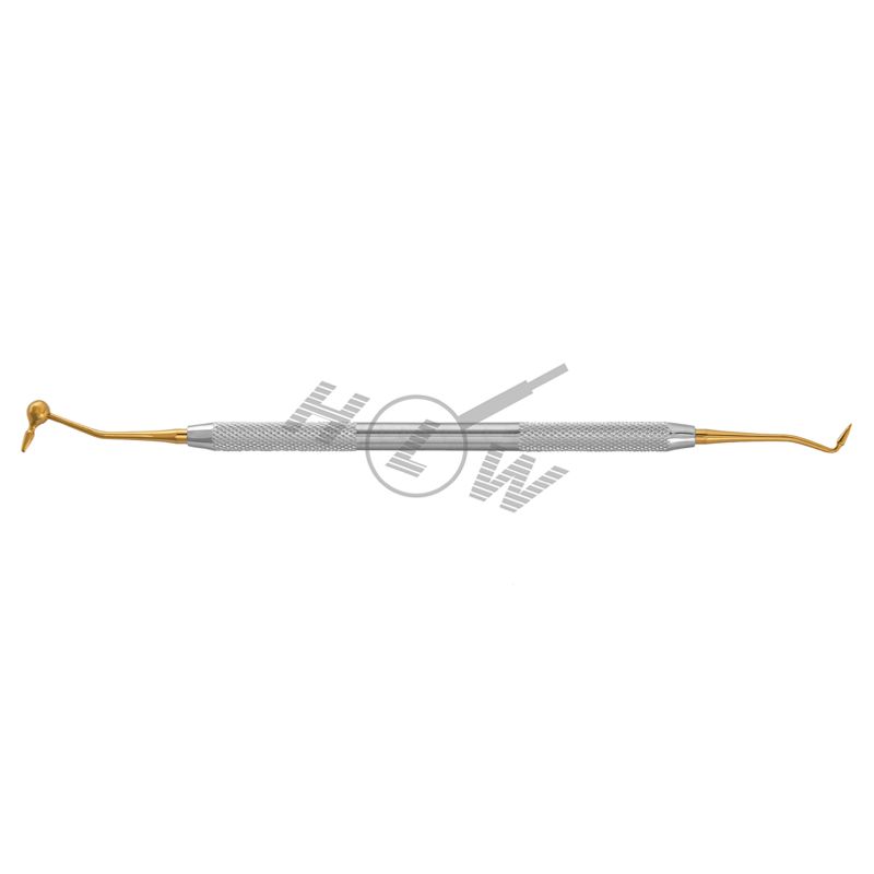 HLW Dental 24-11 gold-plated composite plugger