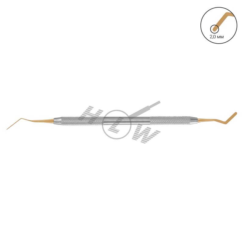 HLW Dental 24-2 titanium-nitride composite instrument