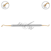 HLW Dental composite plugger 24-7, titanium nitride coated