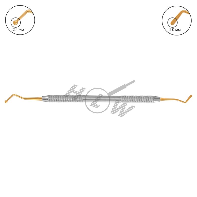 HLW gold-colored composite plugger 24-8