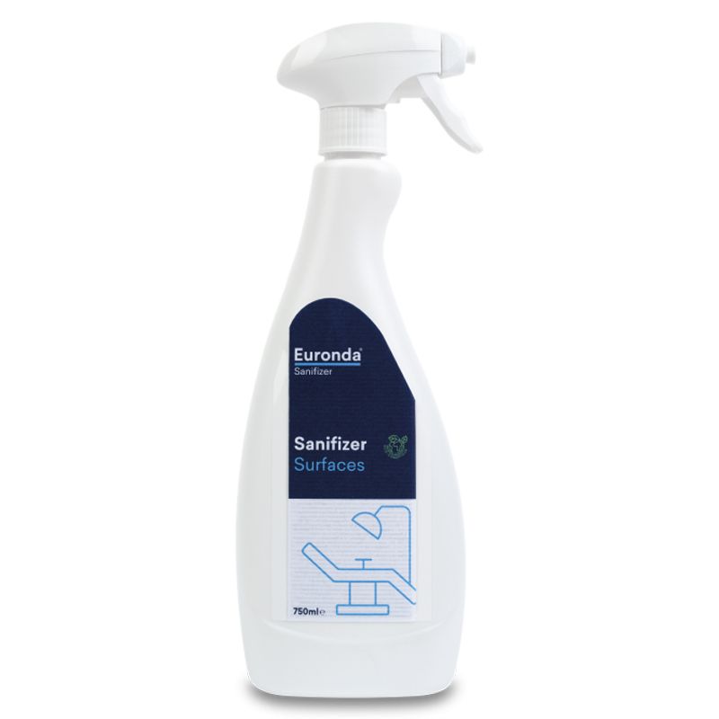 Euronda Sanifizer Surfaces disinfectant spray, 750 ml
