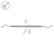 HLW Hemingway oval curette 25-16, 4 mm