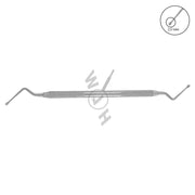 HLW Dental 25-8 Hemingway bone curette, 2 mm