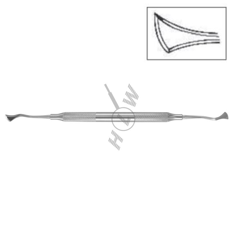 HLW Dental Kirkland periodontal curette 26-27, 15/16