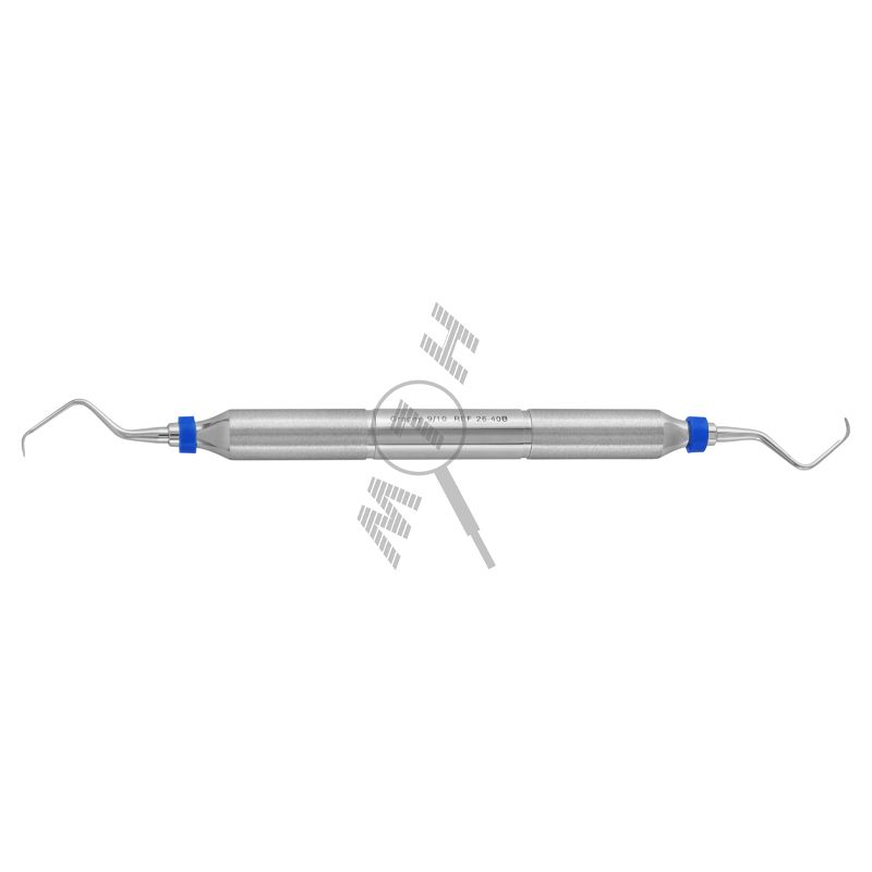 HLW Gracey Deluxe periodontal curette 26-40B, 9/10