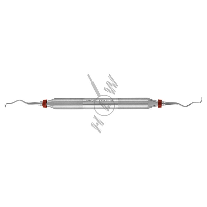 HLW Dental Gracey Deluxe periodontal curette 26-42B, 13/14
