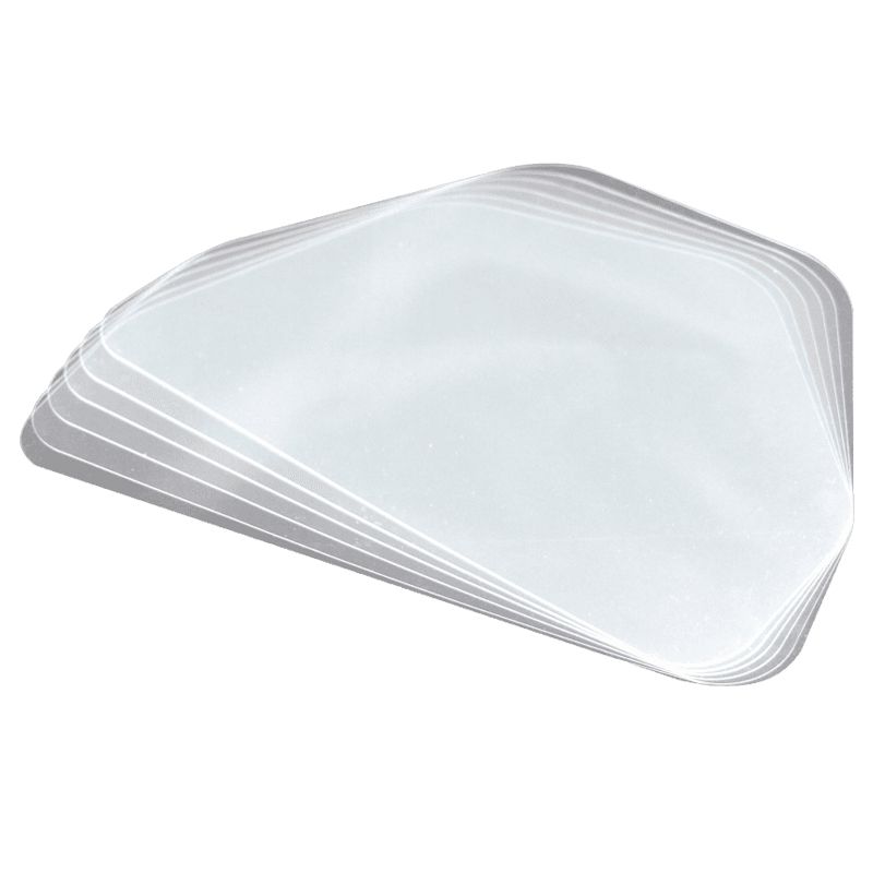 Euronda Monoart visor replacement shields, 20 pcs
