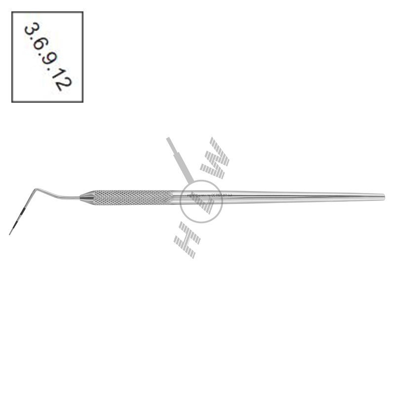 HLW Dental CP 12 periodontal probe 27-22