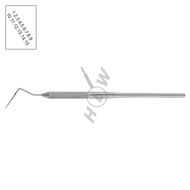 HLW Dental PCPUNC15 periodontal probe 27-22A