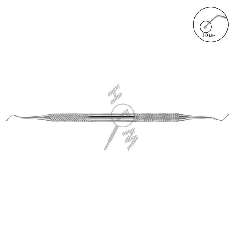 HLW Dental round-tip excavator 28-12, 1 mm