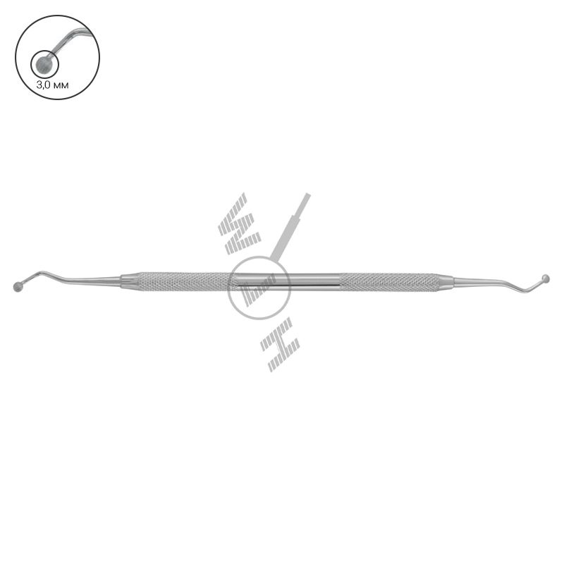 HLW Dental excavator 28-5, 3 mm