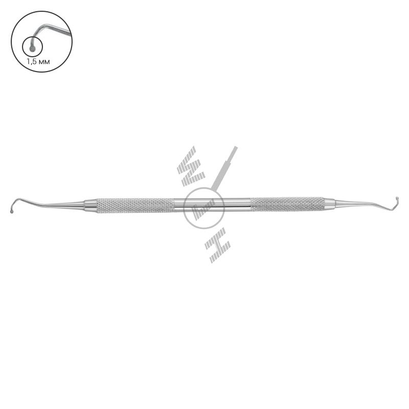 HLW Dental excavator 28-7, 1.5 mm