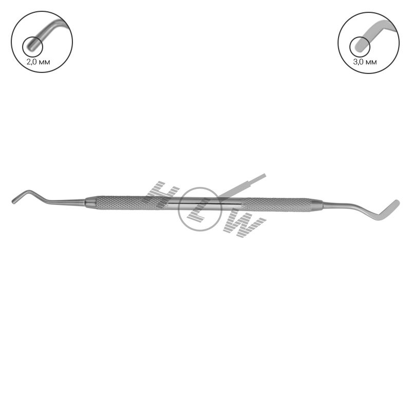 HLW Dental filling plugger 29-10, 2 and 3 mm