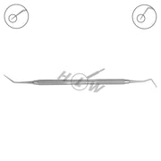 HLW Dental filling instrument 29-18 for amalgam and composites