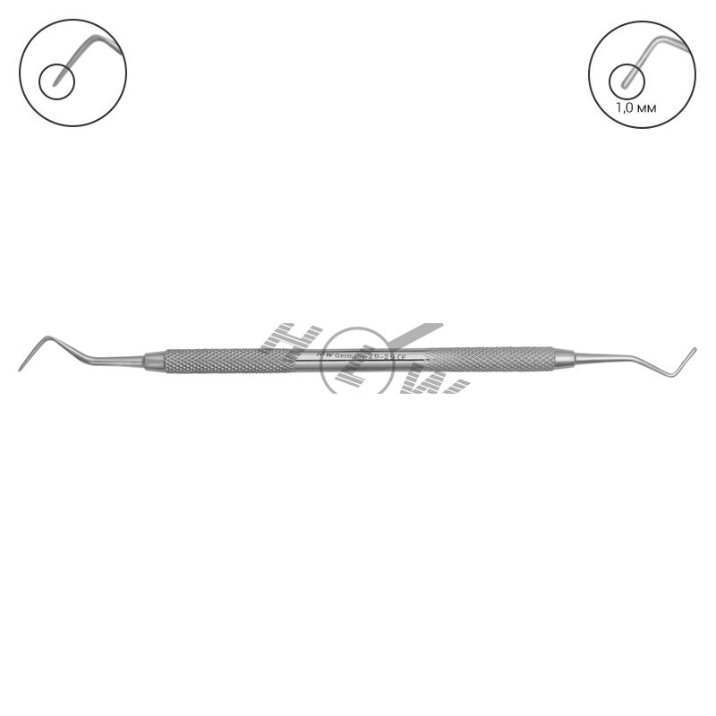 HLW 29-29 filling instrument for amalgam and composite