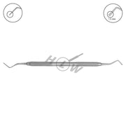 HLW filling instrument 29-30 for amalgam and composite