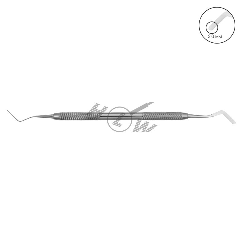 HLW Dental 29-3 Heidemann filling instrument, 3 mm