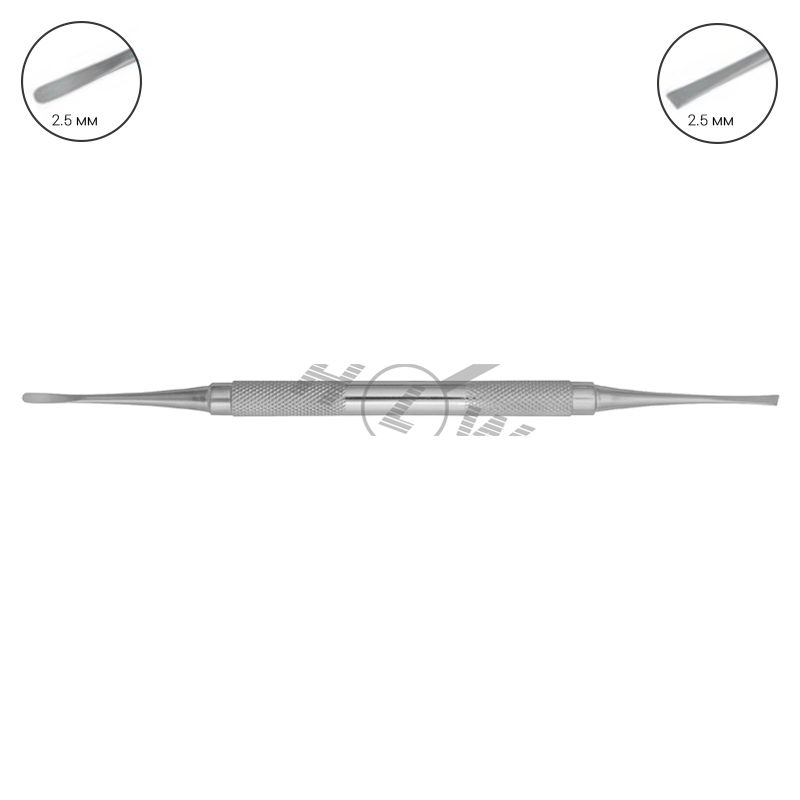 HLW Dental Meat periosteal elevator 30-5B, 17.5 cm