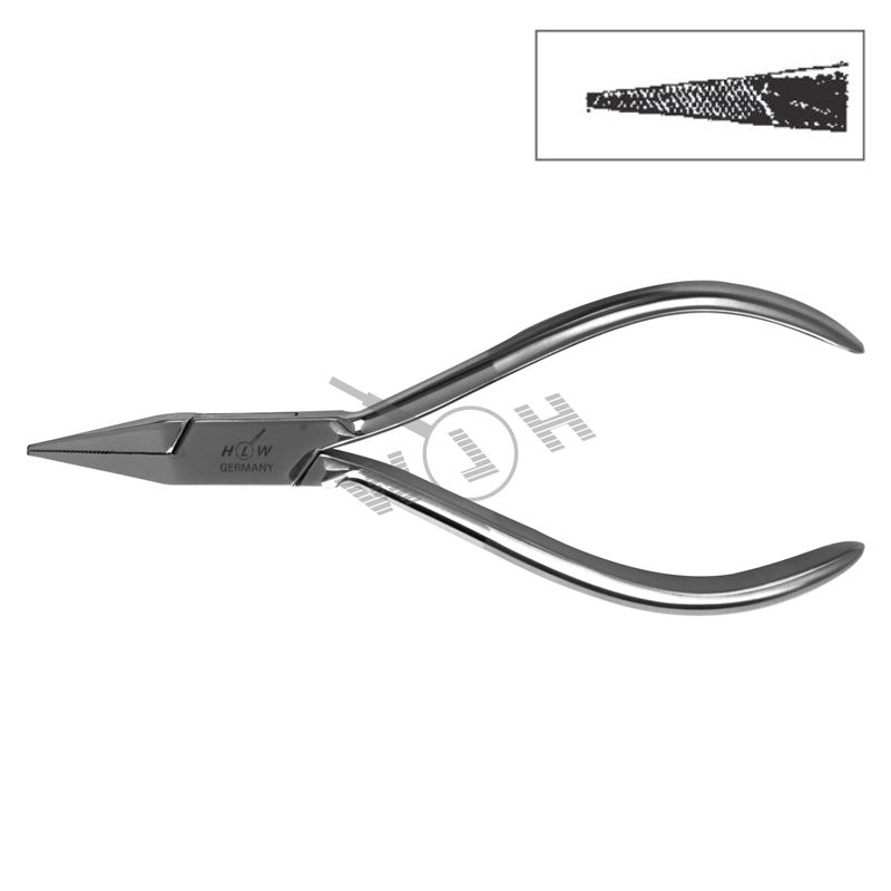 HLW Dental flat technical plier 32-1, 14.5 cm