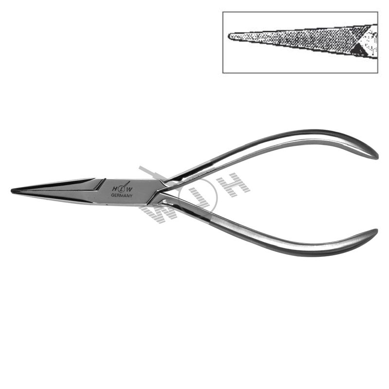 HLW flat technical pliers 32-4, 15 cm