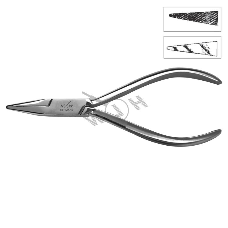 HLW Dental Goslee flat technical plier 32-7, 13.5 cm