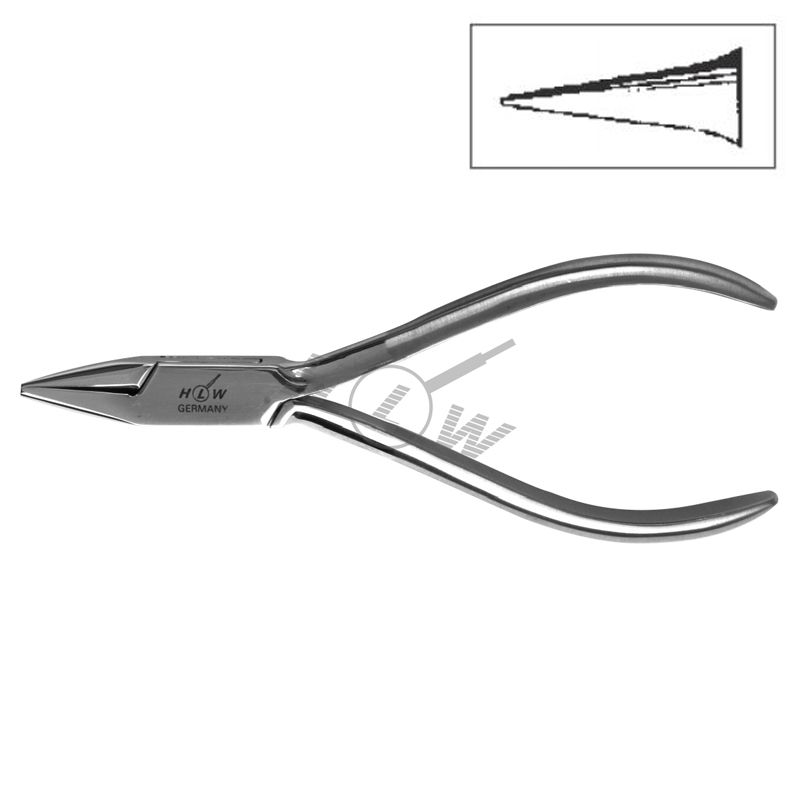 HLW Dental Schwarz technical pliers 32-9, 13 cm