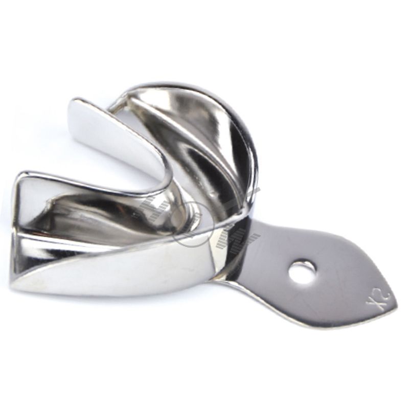 HLW 33-05 non-perforated lower metal impression tray, XS