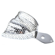 HLW Dental upper perforated metal impression tray 33-16, XL