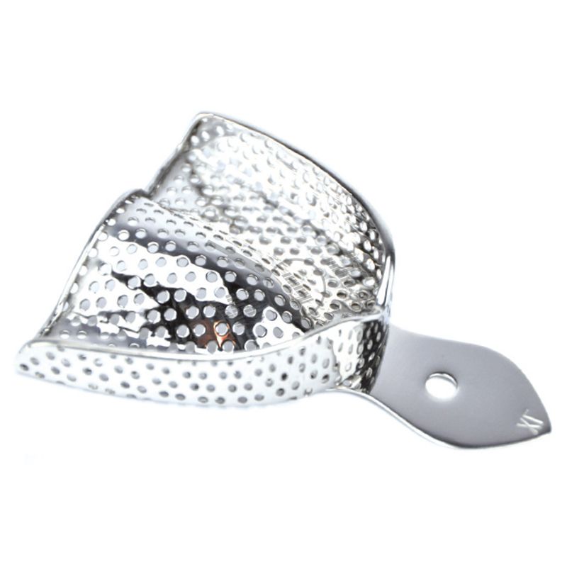 HLW Dental upper perforated metal impression tray 33-16, XL
