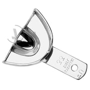 HLW Dental 33-57 upper metal sectional impression tray