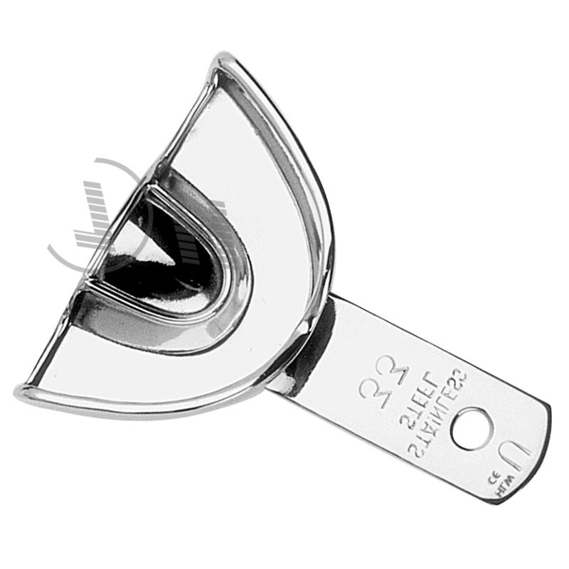 HLW Dental 33-57 upper metal sectional impression tray