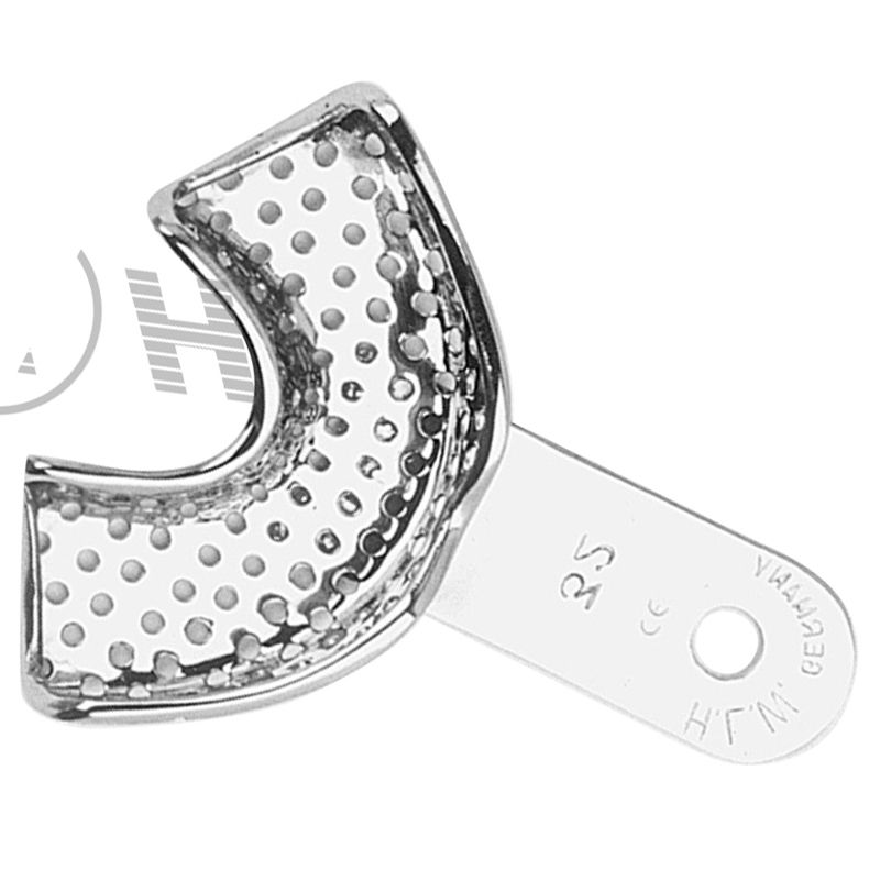 HLW lower sectional metal impression tray 33-60