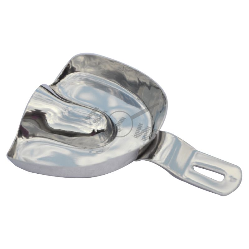 HLW Dental 34-02 Ehricke upper metal impression tray, size 3