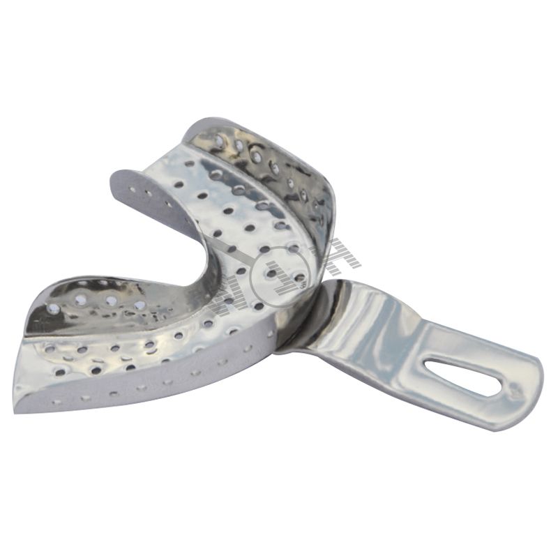 HLW Ehricke perforated lower metal impression tray 34-17, size 3