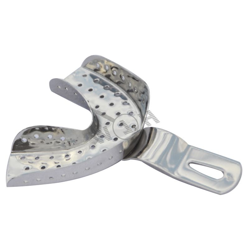 HLW Ehricke lower perforated metal impression tray 34-18, size 2