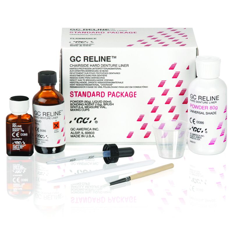 GC Reline hard denture relining kit