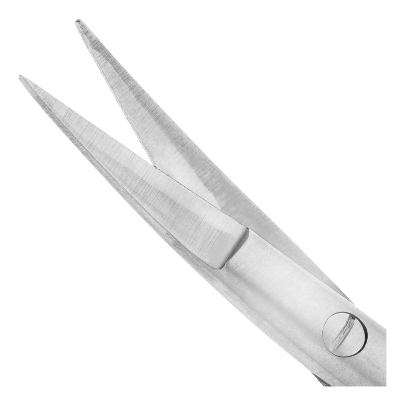 HLW curved microsurgical scissors 40-48B, 17 cm